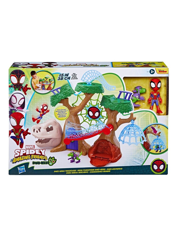 Hasbro Spiderman and Friends Dino Webs Treehouse Playset - Image 1 of 6