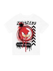 Character Sonic the Hedgehog Knuckles 100% Cotton T-Shirt - Image 3 of 6