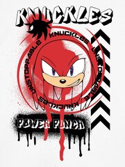 Character Sonic the Hedgehog Knuckles 100% Cotton T-Shirt - Image 5 of 6