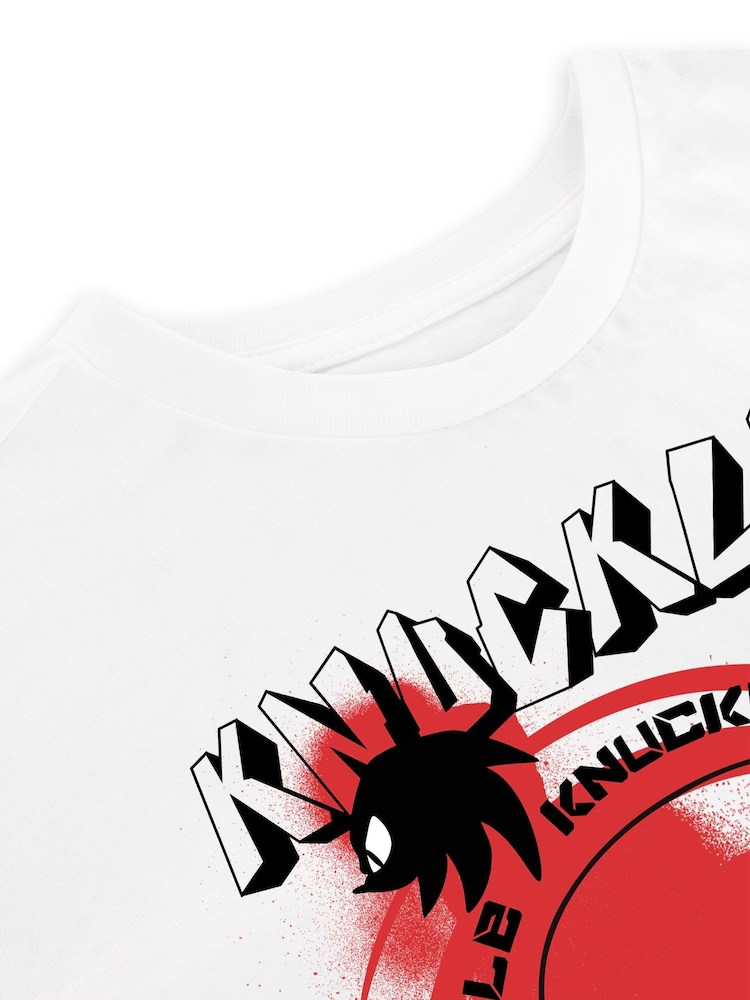 Character Sonic the Hedgehog Knuckles 100% Cotton T-Shirt - Image 6 of 6