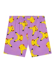 Character Purple Pokemon Pikachu Short Pyjamas - Image 3 of 7