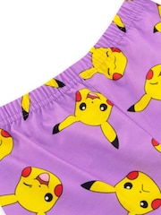 Character Purple Pokemon Pikachu Short Pyjamas - Image 4 of 7