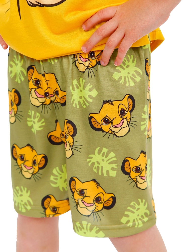 Character Yellow Disney The Lion King Short Pyjamas - Image 2 of 6