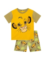 Character Yellow Disney The Lion King Short Pyjamas - Image 3 of 6