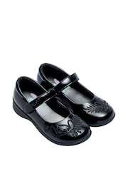 Character Black Disney Lilo And Stitch School Shoes - Image 3 of 5