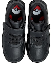 Character Black Pokemon Pokeball School Shoes - Image 2 of 5