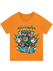 Character Orange PAW Patrol Jungle Pups 100% Cotton T-Shirt - Image 1 of 1