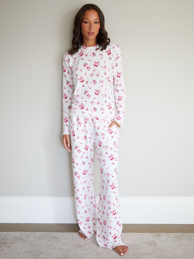Threadbare Long Sleeve Pyjama Set - صورة 1 من 5