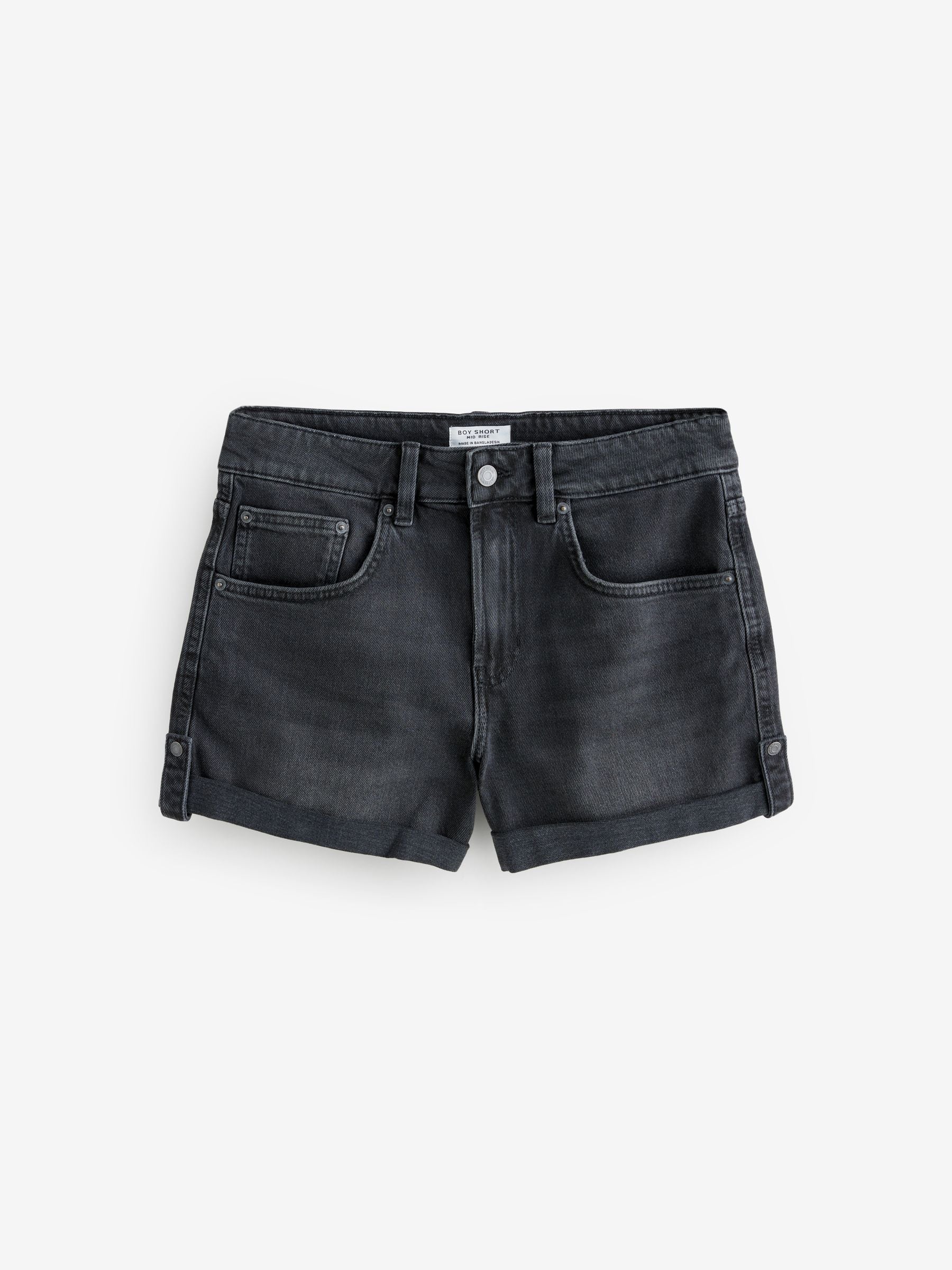 Buy Black Denim Boy Shorts from Next USA