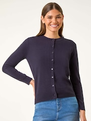 Roman Soft Crew Button Cardigan - Imagem 4 de 5