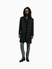 Черный - Пальто Allsaints Hal - Image 2 of 9
