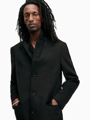 Черный - Пальто Allsaints Hal - Image 3 of 9