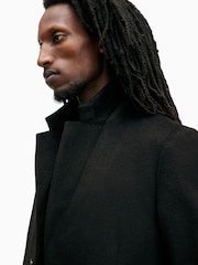 Черный - Пальто Allsaints Hal - Image 6 of 9