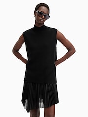 AllSaints Black Eve Dress - Image 1 of 9