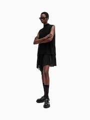 AllSaints Black Eve Dress - Image 6 of 9