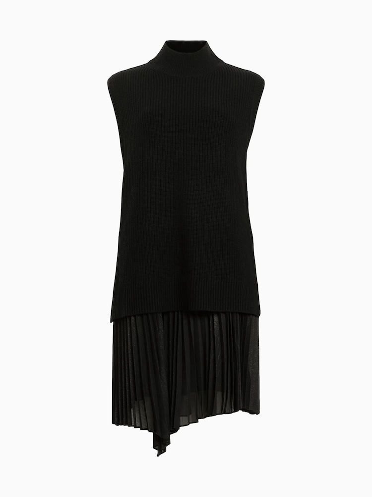 AllSaints Black Eve Dress - Image 9 of 9