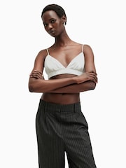 AllSaints White Ella Bralette - Image 1 of 6