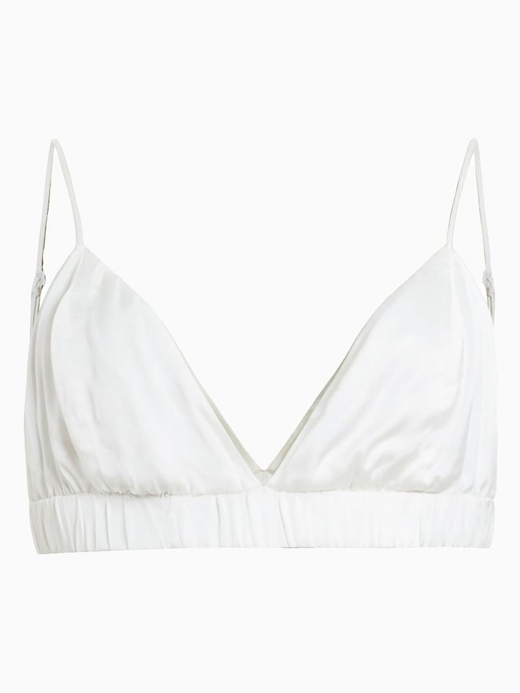 AllSaints White Ella Bralette - Image 6 of 6