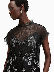 AllSaints Gian Dress - Bild 4 von 6
