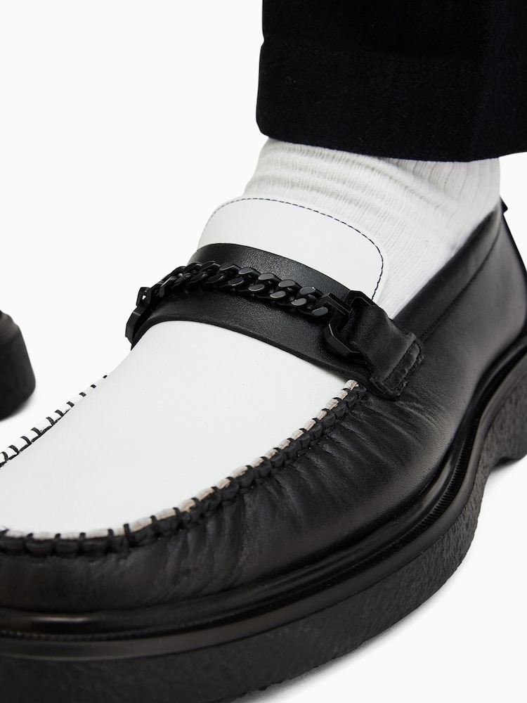 Mocasines Gibbs de cadena de AllSaints - Imagen 6 de 6