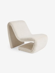 MADE.COM Off White Pax Boucle Wexler Chair - Image 5 of 7
