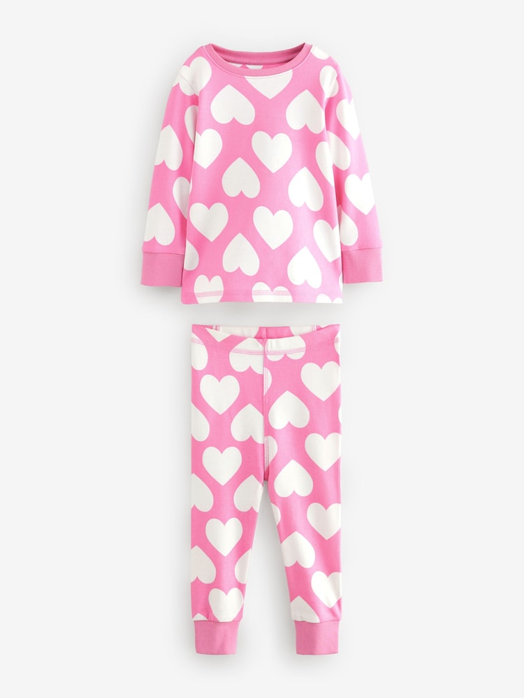 Rose Cœur/Star - Pyjama Stampy Se blottir 3 Lot (9mths-12yrs) - Image 5 of 12