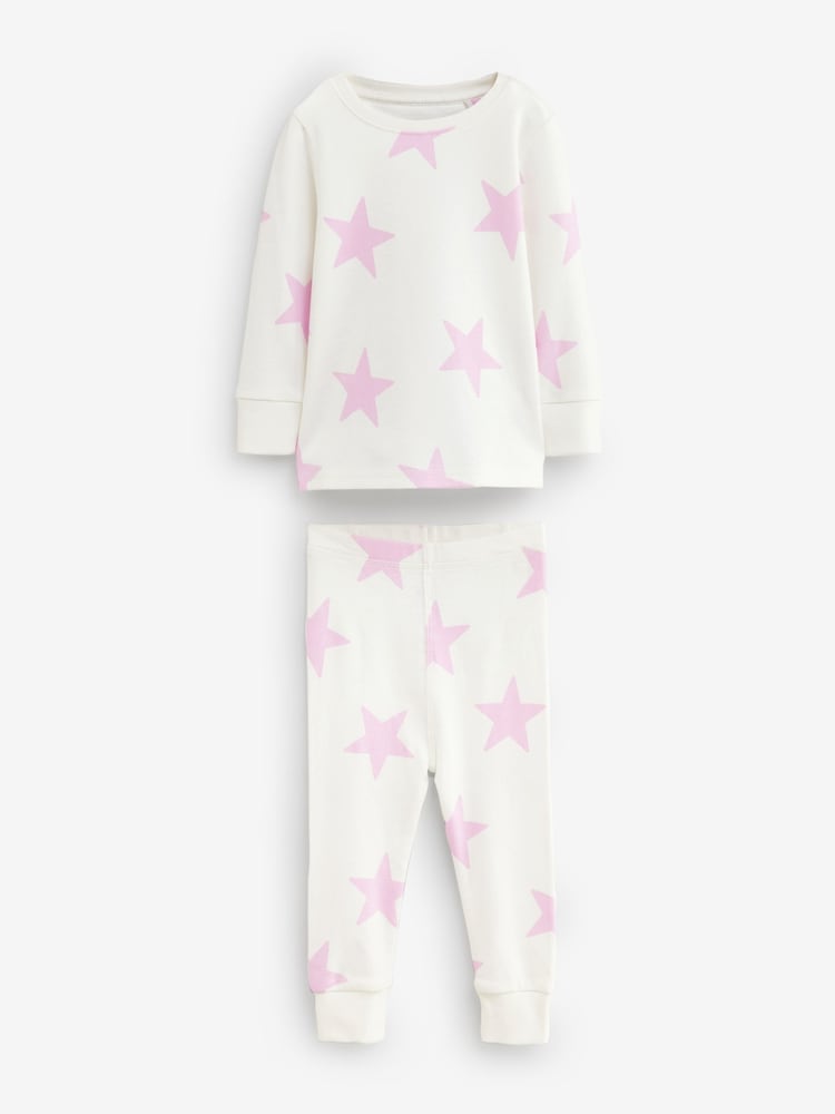 Rose Cœur/Star - Pyjama Stampy Se blottir 3 Lot (9mths-12yrs) - Image 6 of 12