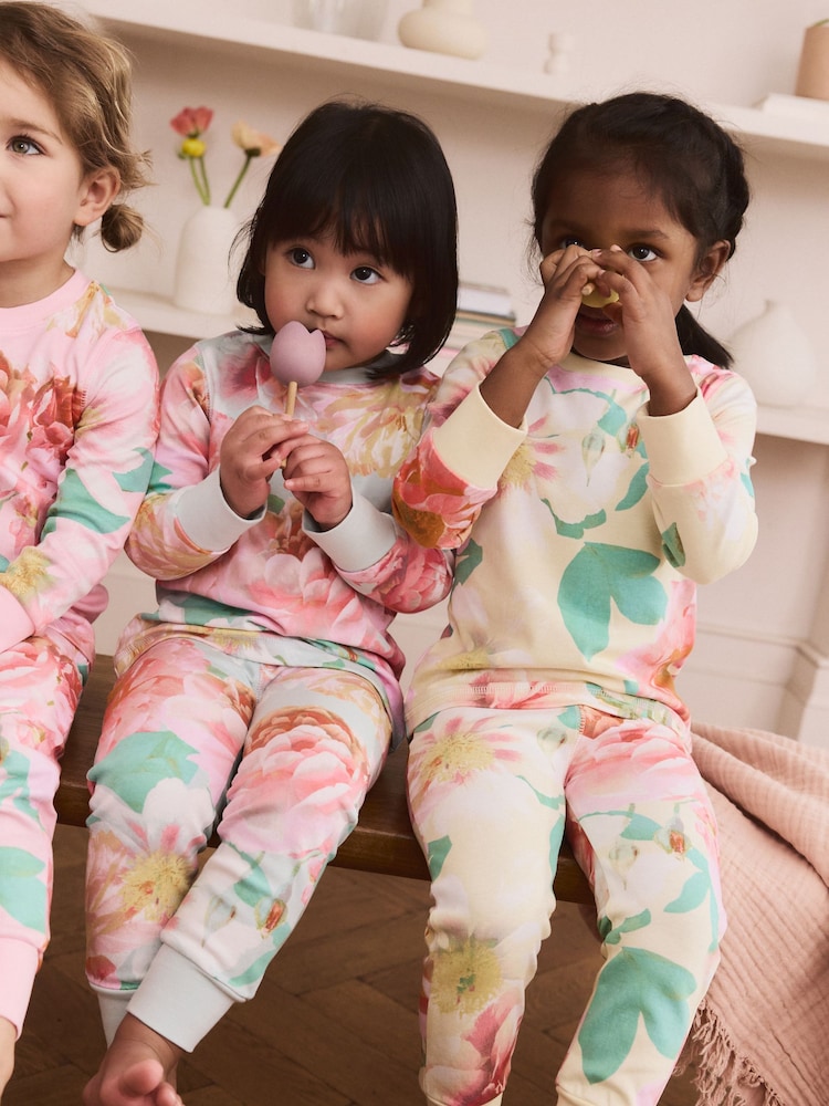 Gelb/Blau - Kuschelpyjamas im 3er-Pack (9 M.–12 J.) - Bild 2 von 8