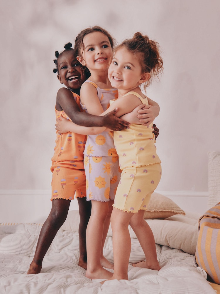 Multicolor - Cami Vest Short Pyjamas 3 Pack (9mths-10yrs) - Imagen 2 de 9 Multicolor - Cami Vest Short Pyjamas 3 Pack (9mths-10yrs) - Imagen 2 de 9