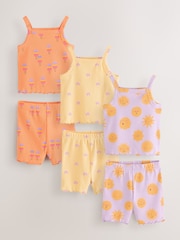 Multicolor - Cami Vest Short Pyjamas 3 Pack (9mths-10yrs) - Imagen 6 de 9