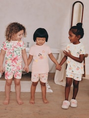 Pink Short Pyjamas 3 Pack (9mths-12yrs) - Image 1 of 14