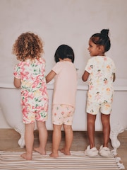 Pink Short Pyjamas 3 Pack (9mths-12yrs) - Image 3 of 14
