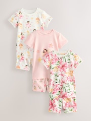 Pink Short Pyjamas 3 Pack (9mths-12yrs) - Image 7 of 14