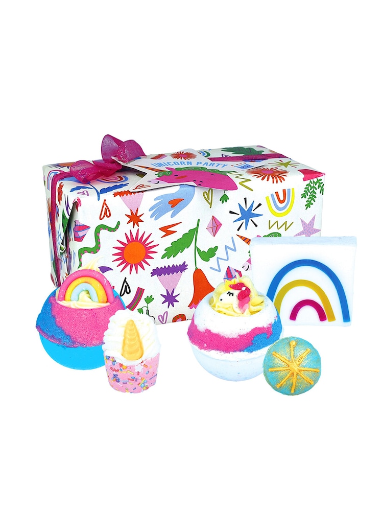 Bomb Cosmetics Unicorn Party Bath Bomb Gift Set - Image 1 of 6