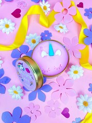 Bomb Cosmetics Unicorn Tales Candle - Image 2 of 7