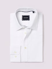 Duchamp White Duchamp Mens Royal 100% Cotton Oxford Shirt - Image 1 of 5