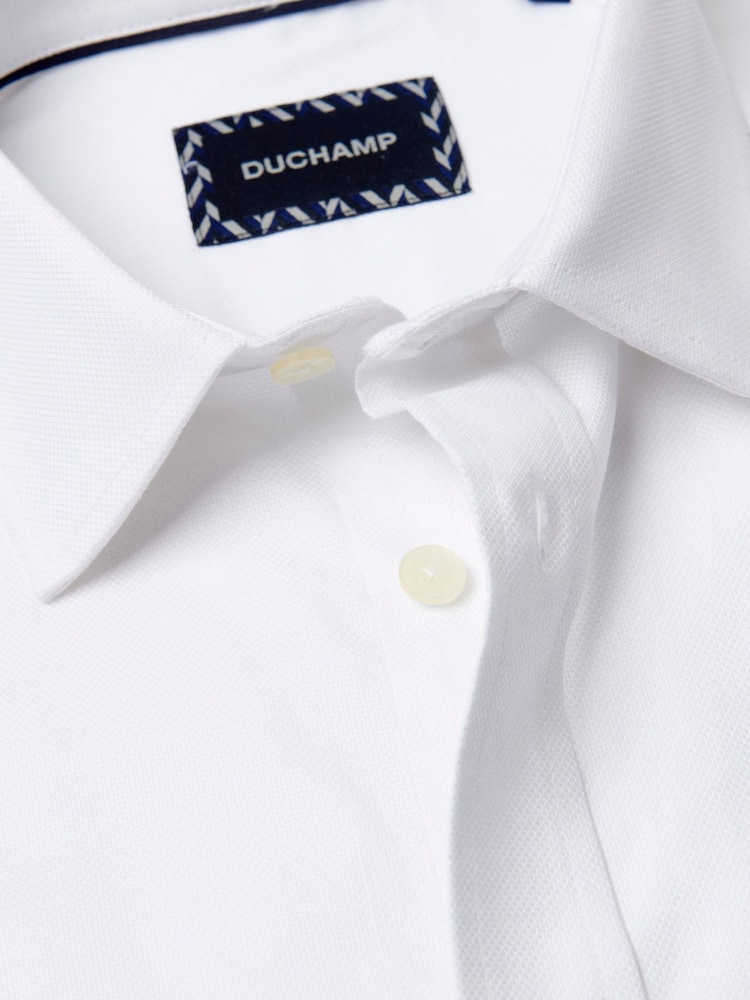 Білий - Оксфорд Duchamp Duchamp Mens Royal 100% Cotton - Image 3 of 5
