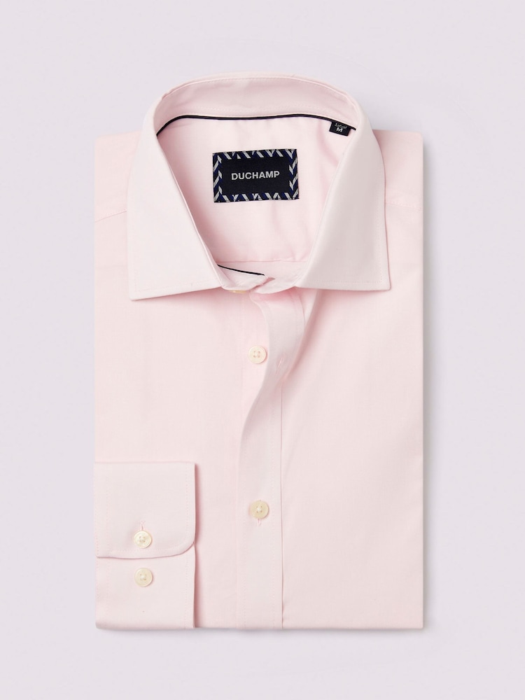 Duchamp Mens Poplin Stretch Shirt - Image 1 of 5 Duchamp Mens Poplin Stretch Shirt - Image 1 of 5
