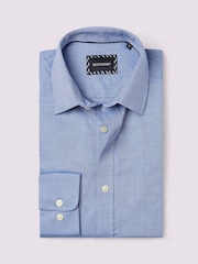 Duchamp Blue Duchamp Mens Royal 100% Cotton Oxford Shirt - Image 1 of 5