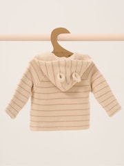 Homegrown 100% Cotton Double Knit Wrap Hooded Cardigan - Image 2 of 2