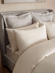 Set of 2 Ivory N. Premium 400 Thread Count 100% Egyptian Cotton Pillowcases - Image 1 of 3