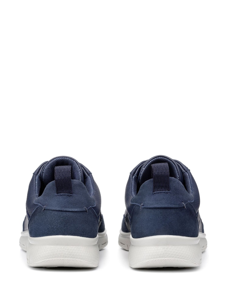 Hotter Navy Blue Regular Fit Gravity II Lace-Up Shoes - Image 4 of 4