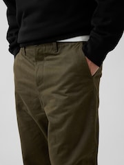 Gap Khaki Green Heavyweight Twill Baggy Chinos - Image 6 of 6