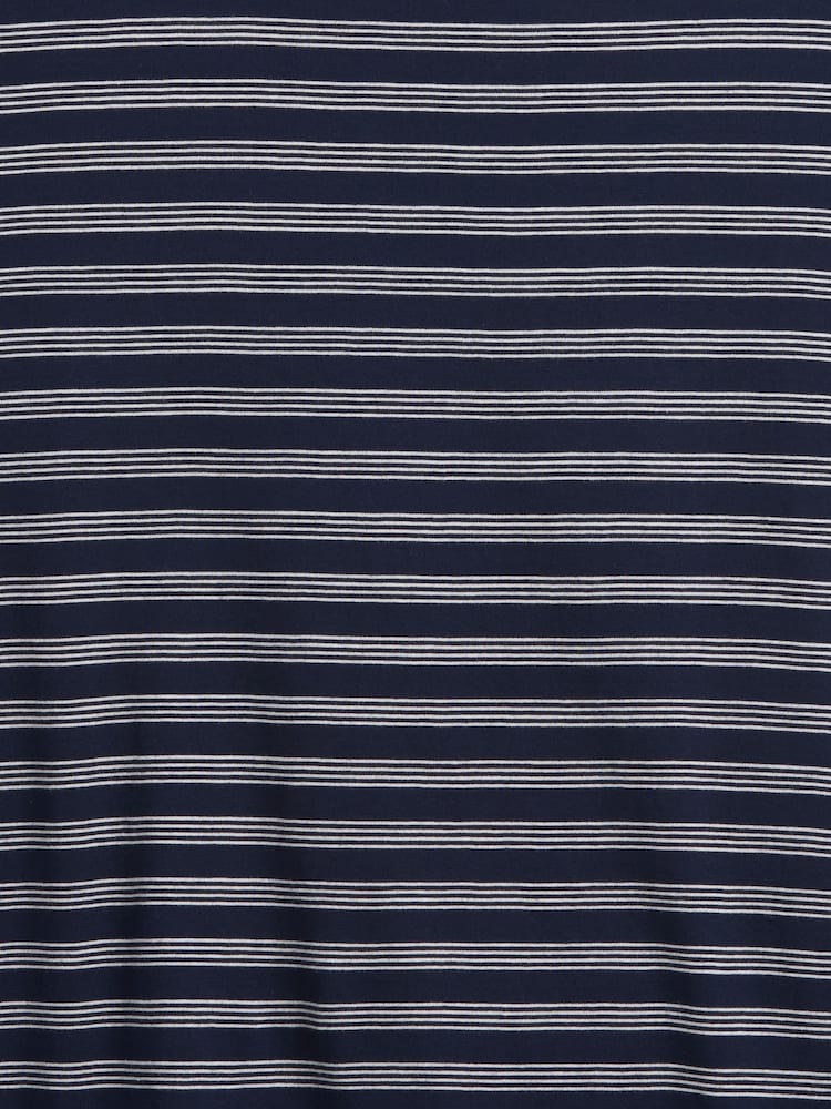 Gap Navy EverydaySoft Stripe Crew Neck T-Shirt - Image 5 of 5 Gap Navy EverydaySoft Stripe Crew Neck T-Shirt - Image 5 of 5
