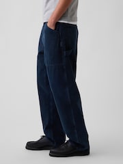 Gap Dark Wash Baggy Double-Knee Carpenter Jeans - Image 3 of 6