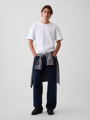 Gap Dark Wash Baggy Double-Knee Carpenter Jeans - Image 4 of 6