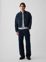 Gap Dark Wash Baggy Double-Knee Carpenter Jeans - Image 5 of 6