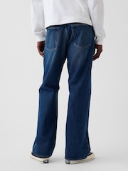 Ciemny sprany - Gap Loose Bootcut Jeans - Obraz 3 z 7