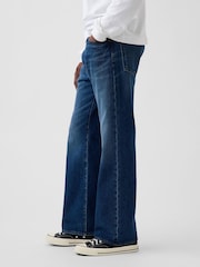 Ciemny sprany - Gap Loose Bootcut Jeans - Obraz 5 z 7