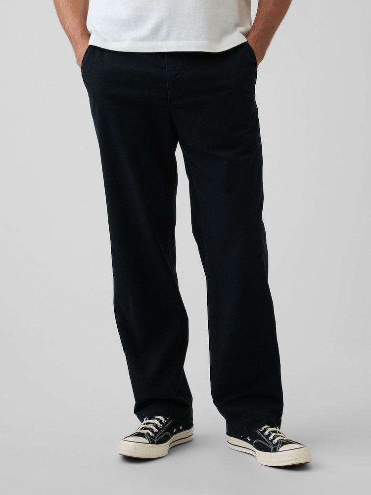 Schwarz - Gap Ripstop 90's Loose Trousers - Bild 1 von 6